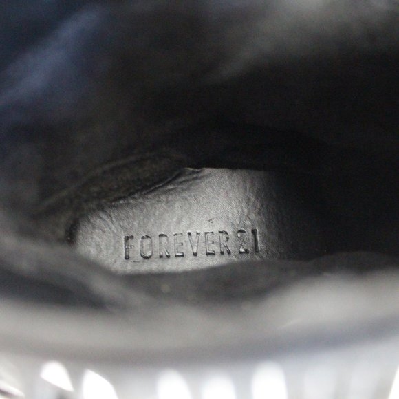 Forever 21 Fringe Black Booties - Picture 6 of 6